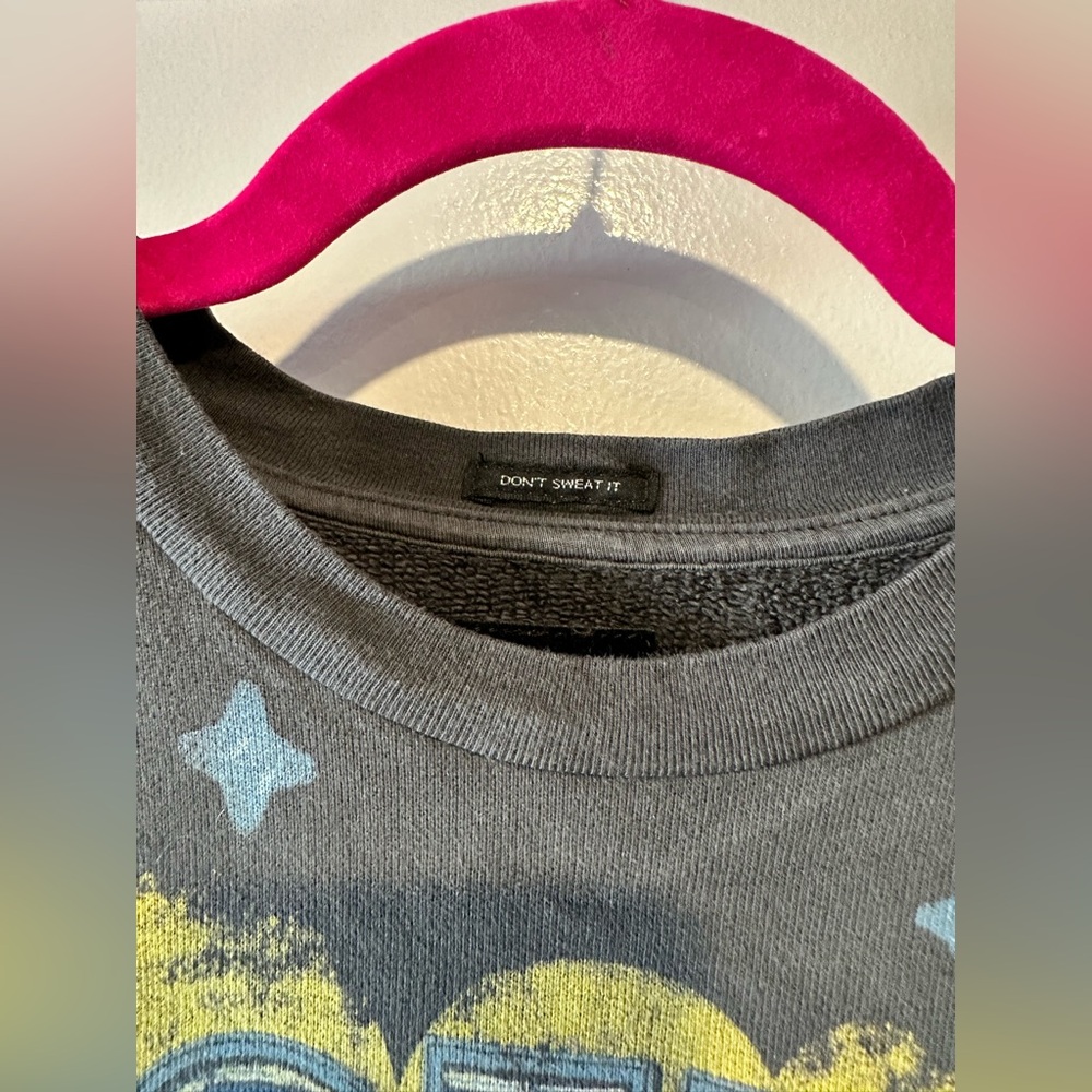Mother Brand Graphic Women’s Sweater - Black - Picture 2 of 7